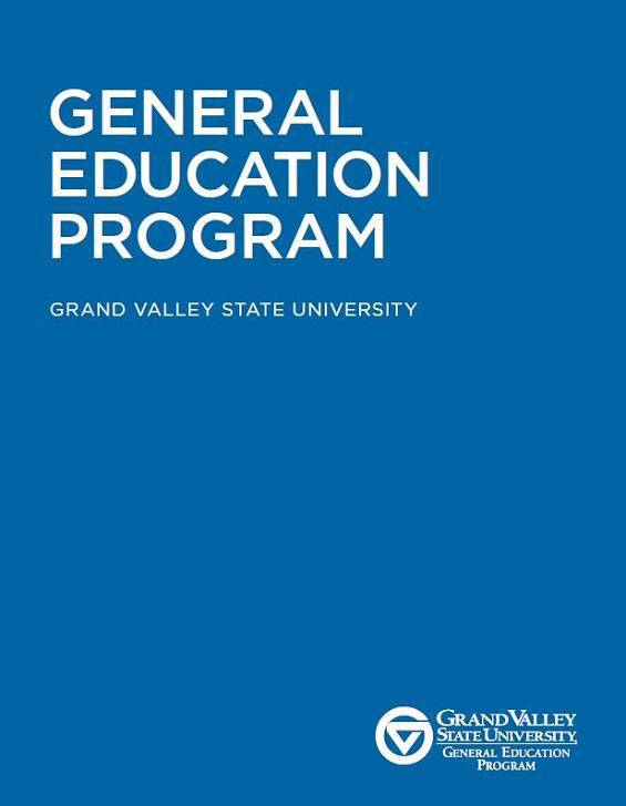 Cover page of the General Education handbook